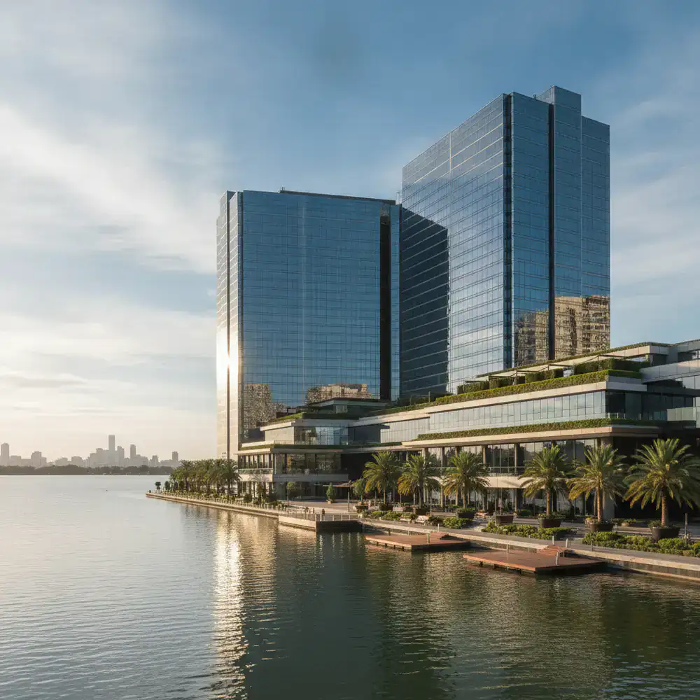 Exterior del Lakefront Crown Casino Hotel