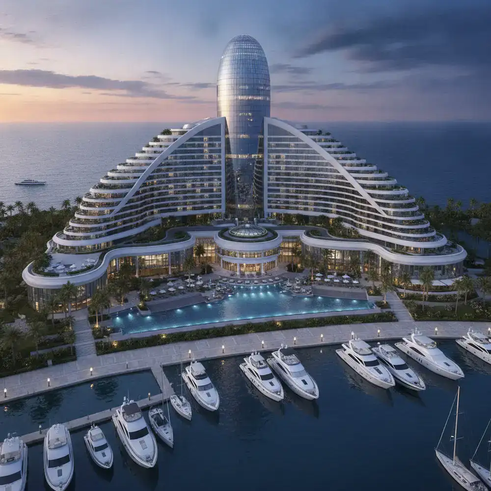 Exterior del Harbour Lights Casino Resort